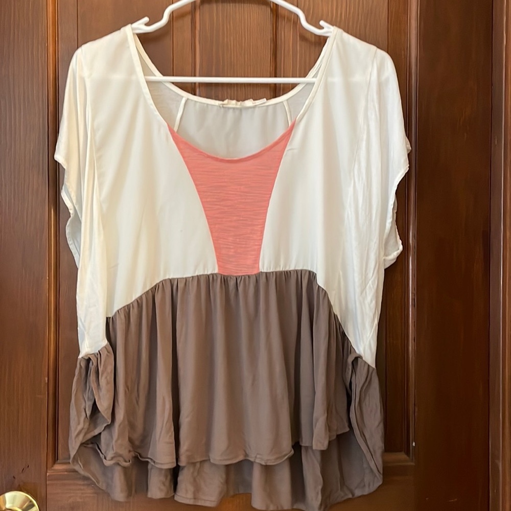 Multi-color Anthropologie Top
